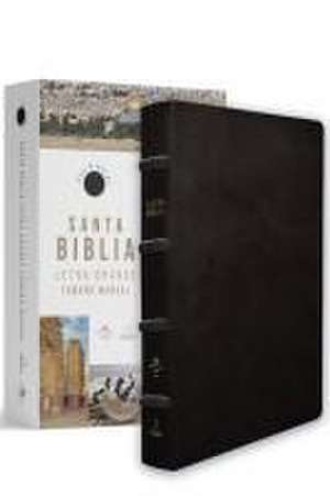 Biblia Rvr 1960 Letra Grande Tamaño Manual, Piel Premier Negro / Spanish Bible Rvr 1960 Handy Size Large Print Bonded Leather Black de Reina Valera Revisada 1960