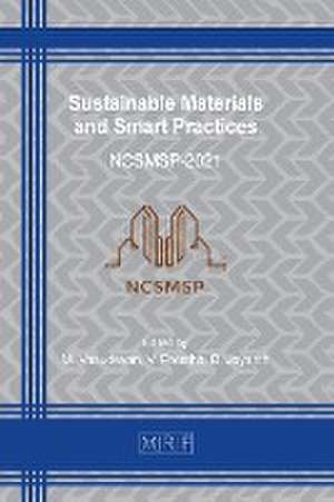 Sustainable Materials and Smart Practices de B. Jeyanth