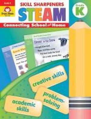 Skill Sharpeners: Steam, Kindergarten Workbook de Evan-Moor Educational Publishers