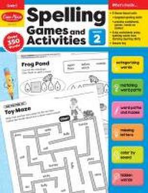 Spelling Games and Activities, Grade 2 Teacher Resource de Evan-Moor Corporation