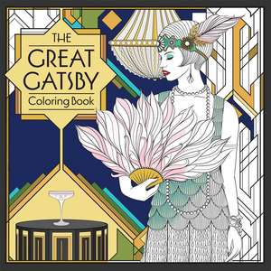 The Great Gatsby Coloring Book de Chellie Carroll