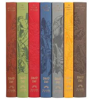 The World of Tolkien: Seven-Book Boxed Set de David Day