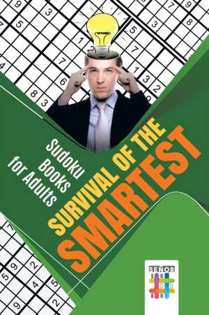 Survival of the Smartest | Sudoku Books for Adults de Senor Sudoku