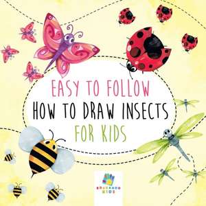 Easy to Follow How to Draw Insects for Kids de Educando Kids