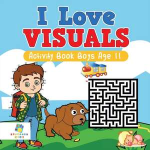 I Love Visuals | Activity Book Boys Age 11 de Educando Kids