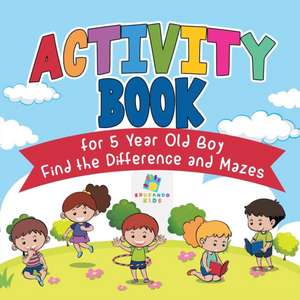 Activity Book for 5 Year Old Boy | Find the Difference and Mazes de Educando Kids