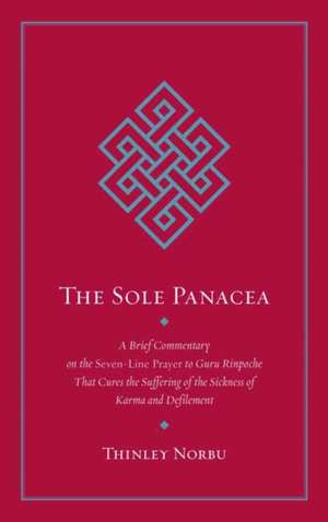 The Sole Panacea de Thinley Norbu