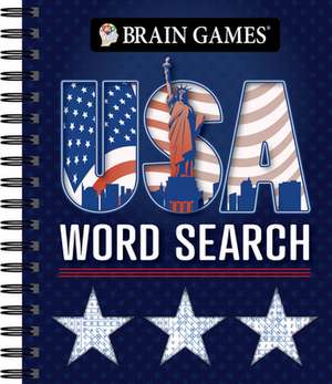 Brain Games - USA Word Search (#3) de Publications International Ltd