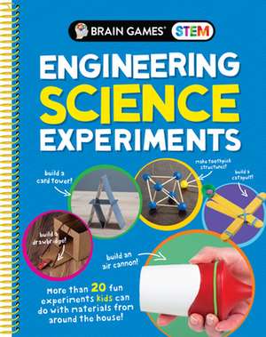 Brain Games Stem - Engineering Science Experiments de Publications International Ltd