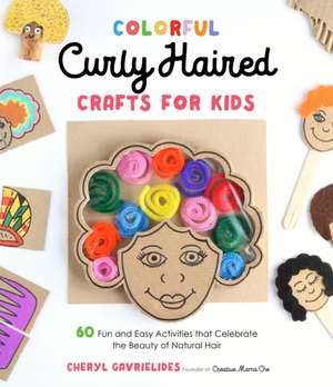 Colorful Curly Haired Crafts for Kids de Cheryl Gavrielides