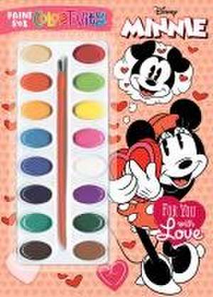 Disney Minnie: For You with Love: Paint Box Colortivity de Editors of Dreamtivity