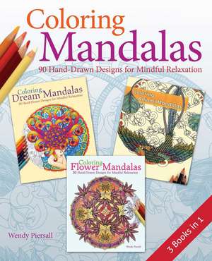 Coloring Mandalas 3-in-1 Pack de Wendy Piersall