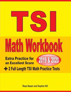 TSI Math Workbook 2019 & 2020 de Reza Nazari