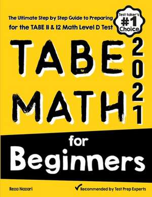 TABE Math for Beginners de Reza Nazari