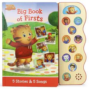 Daniel Tiger Big Book of Firsts de Rose Nestling