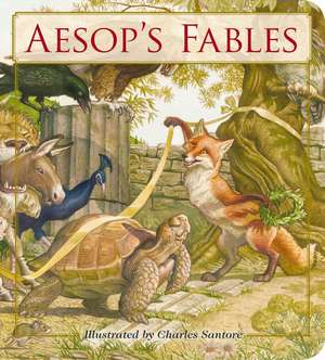 Aesop's Fables Oversized Padded Board Book: The Classic Edition de Aesop