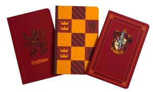 Harry Potter: Gryffindor Pocket Notebook Collection (Set of 3) de Insight Editions