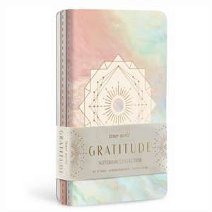 Gratitude Sewn Notebook Collection (Set of 3) de Insight Editions