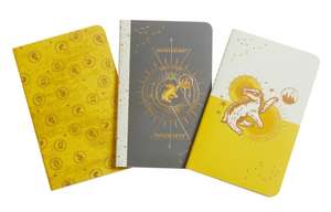 Harry Potter: Hufflepuff Constellation Sewn Pocket Notebook Collection de Insight Editions