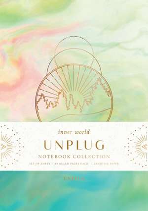 Unplug Sewn Notebook Collection (Set of 3) de Insight Editions