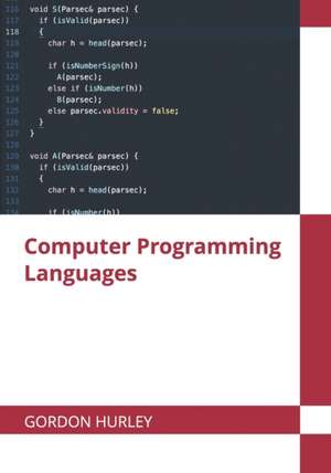 Computer Programming Languages de Gordon Hurley