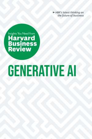 Generative Ai: The Insights You Need from Harvard Business Review de Harvard Business Review