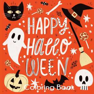 Happy Halloween Coloring Book de Blue Wave Press