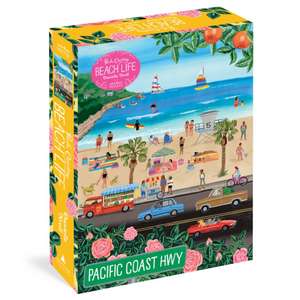 Pacific Coasting: Beach Life 1,000-Piece Puzzle de Danielle Kroll