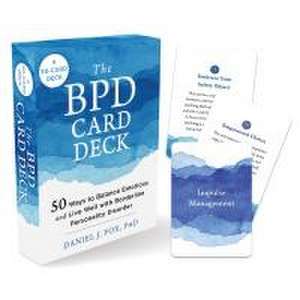 The Bpd Card Deck de Daniel J Fox