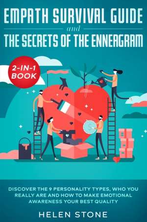 Empath Survival Guide and The Secrets of The Enneagram 2-in-1 Book de Helen Stone