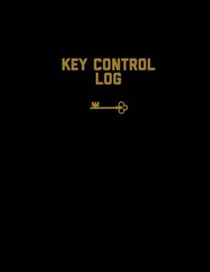 Key Control Log de Amy Newton