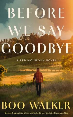 Before We Say Goodbye de Boo Walker