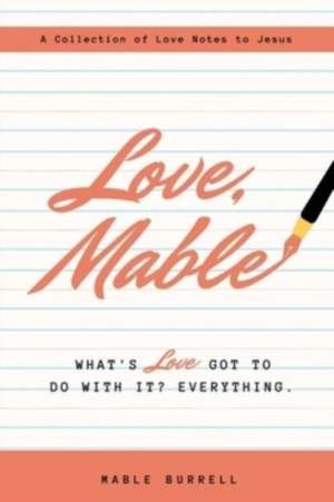 Love, Mable de Mable Burrell