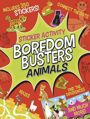 Boredom Busters: Animals Sticker Activity de Tiger Tales