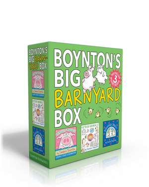 Boynton's Big Barnyard Box (Boxed Set): Perfect Piggies!; Fifteen Animals!; Barnyard Dance! de Sandra Boynton