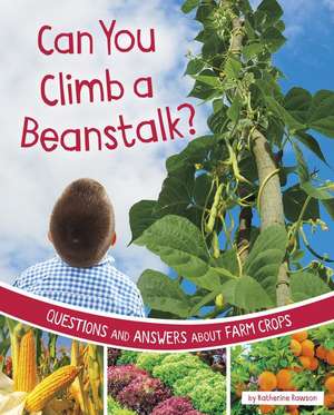 Can You Climb a Beanstalk?: Questions and Answers about Farm Crops de Katherine Rawson