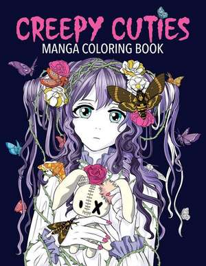 Creepy Cuties Manga Coloring Book de Desti