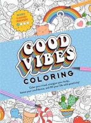 Good Vibes Coloring de Editors of Thunder Bay Press