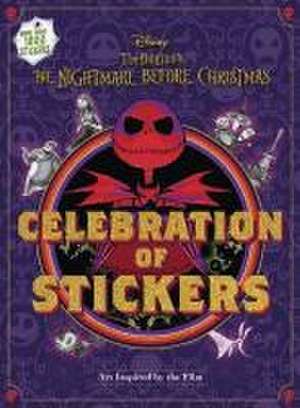 Disney Tim Burton's the Nightmare Before Christmas Celebration of Stickers de Editors of Thunder Bay Press