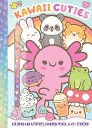 Foerster, D: Kawaii Cuties: Coloring Book with Rainbow Penci