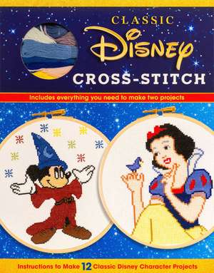 Classic Disney Cross-Stitch de Editors of Thunder Bay Press