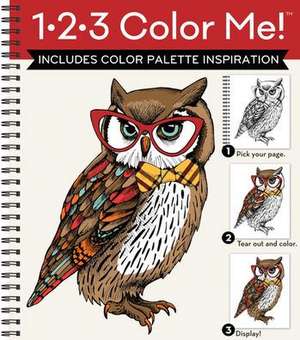 123 Color Me Owl de Ltd Publications International