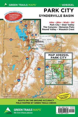 Park City, UT No. 4092sxl de Green Trails Maps