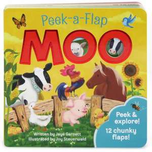 Moo Peek-A-Flap de Jaye Garnett