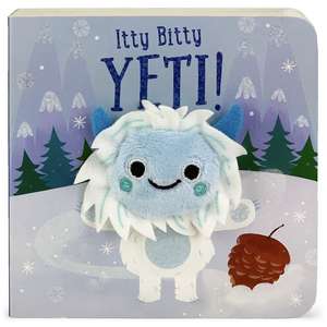 Itty Bitty Yeti Puppet Book de Brick Puffinton