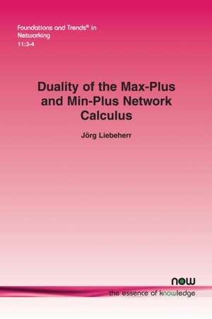 Duality of the Max-Plus and Min-Plus Network Calculus de Jörg Liebeherr