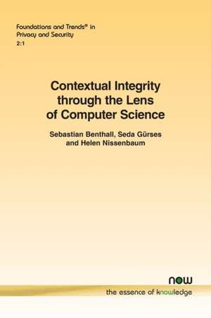 Contextual Integrity through the Lens of Computer Science de Sebastian Benthall