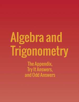 Algebra and Trigonometry de Jay Abramson