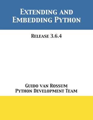 Extending and Embedding Python de Guido Van Rossum