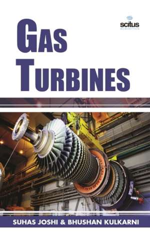 Gas Turbines de Suhas Joshi